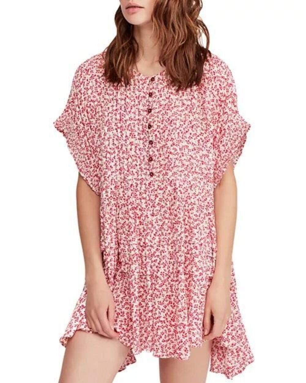 Free People size S One fine day floral mini skirt